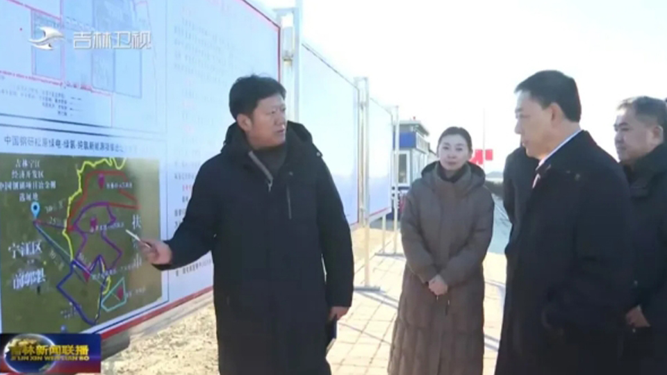 吉林省委副书记、省长胡玉亭调研中国钢研松原绿电-绿氢-纯氢lewin乐玩项目