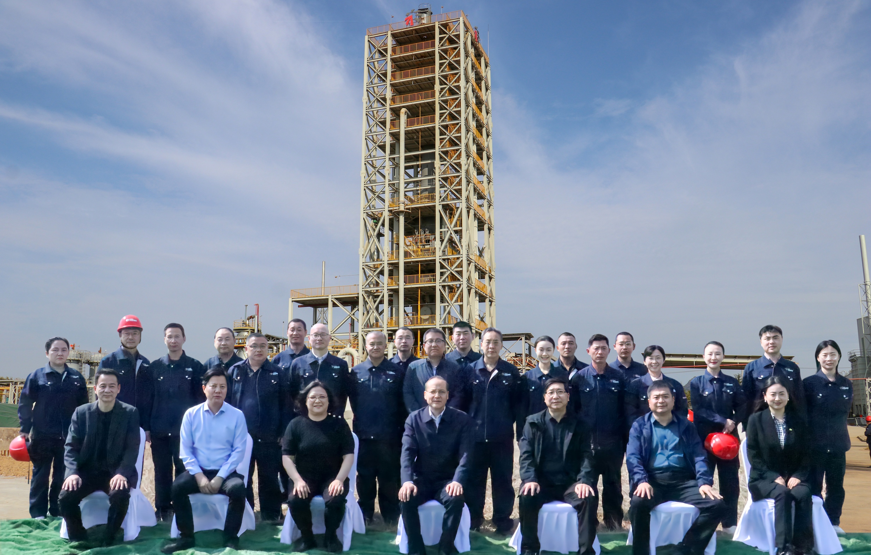 集团公司领导到纯氢lewin乐玩技术开发中试基地调研