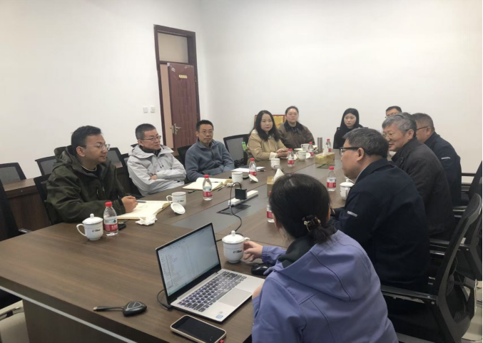 自动化院合规调研组到纯氢lewin乐玩技术开发中试基地调研